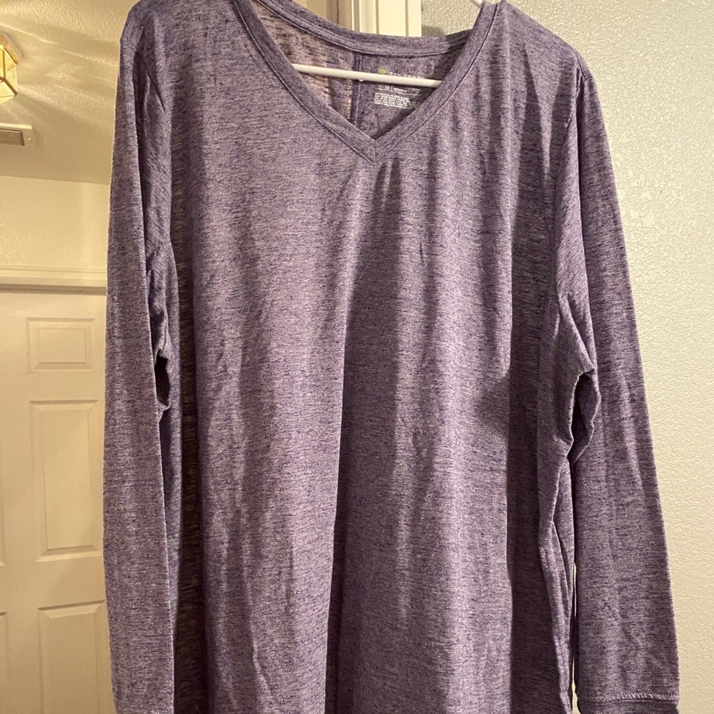 2 pk Tek Gear Dry Tek Long Sleeve Shirts 2X